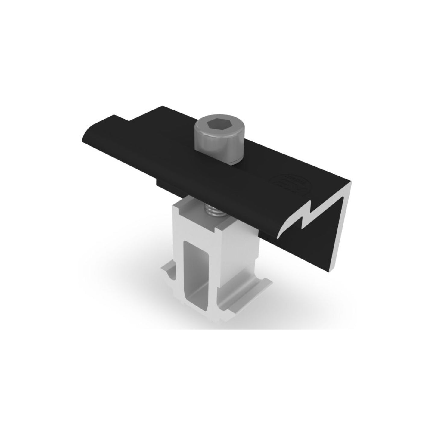 K2 - Unterkonstruktion Flachdach - DomeClamp EC Black Set 30-50