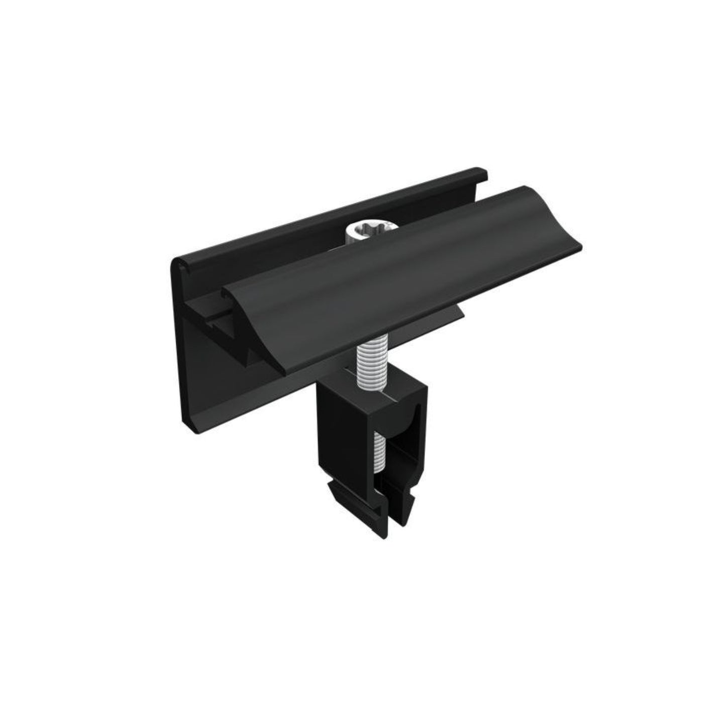 SL Rack - Unterkonstruktion Endklemme - Vario 30-50mm schwarz eloxiert (96112-00)