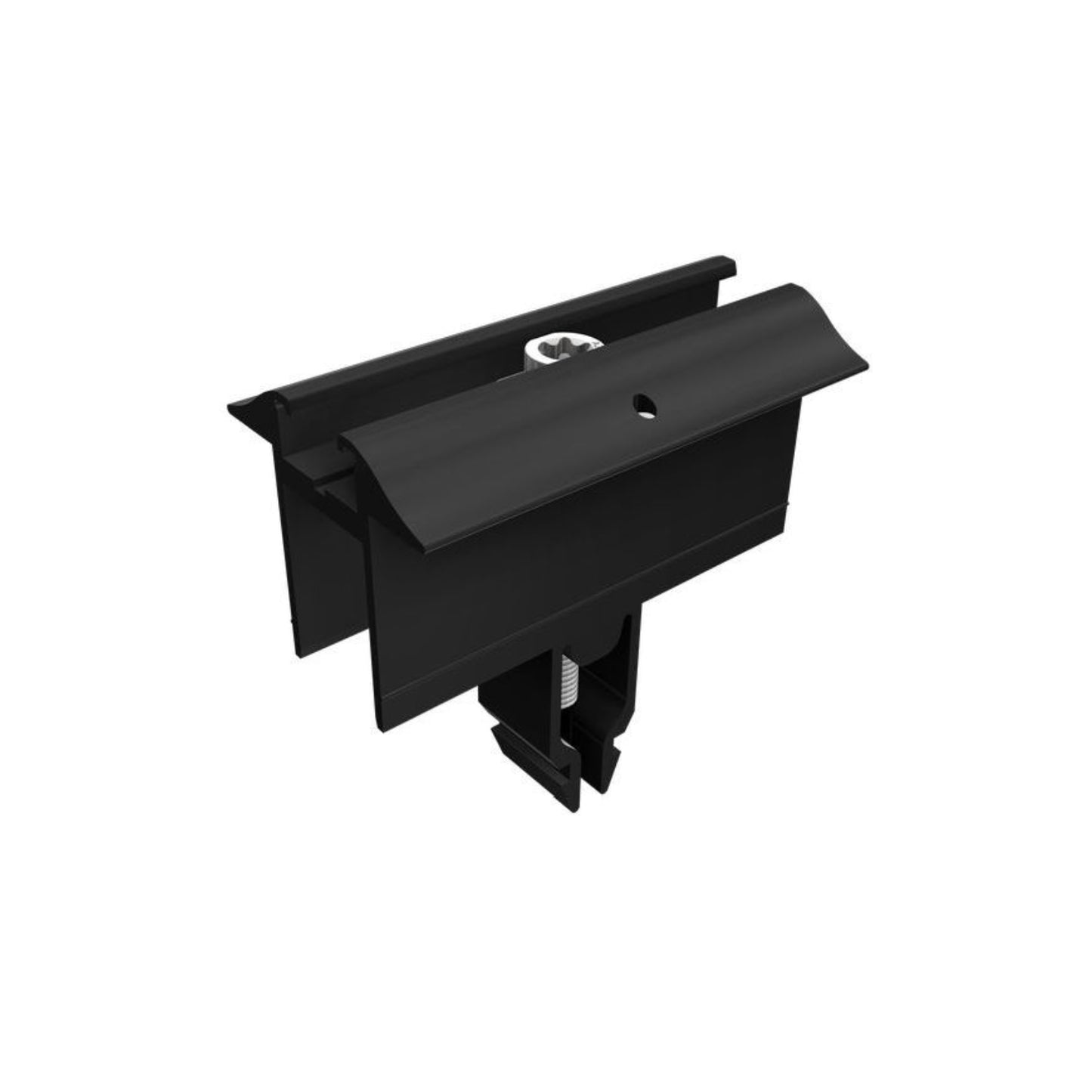 SL Rack - Unterkonstruktion Mittelklemme - Vario 30-50 mm schwarz elox. m. Erdung (96141-01)