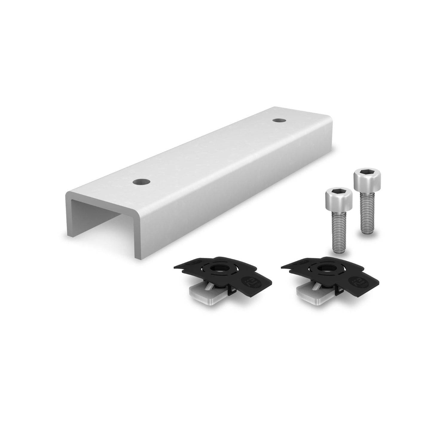 K2 - Unterkonstruktion Schiene - Dome FlatConnector Set