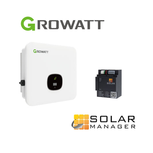 Growatt - MOD 4KTL3 XH-BP WR + Solar Manger Conncet 2 (SET)