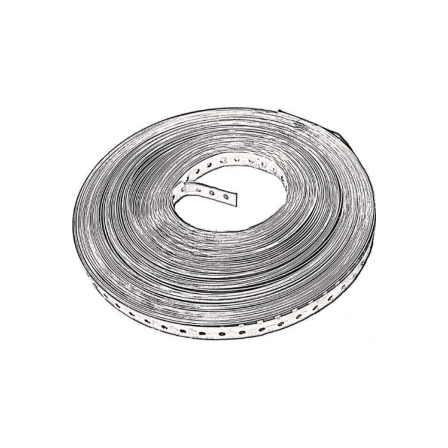 Montagematerialien - Schletter Montagelochband 6 mm Rolle (50m)