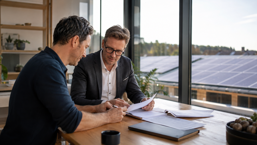 Photovoltaik steuerlich absetzen: Abschreibung, IAB & degressive AfA fürs Gewerbe