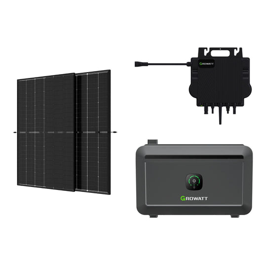 Balkonkraftwerk Growatt NEO inklusive NOAH